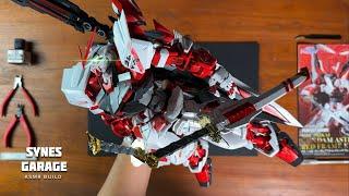 Perfect Grade Gundam Astray Red Frame Kai 1/60 | ASMR BUILD | Bandai | Satisfuyeng