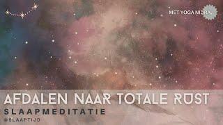 Diepe yoga nidra slaapmeditatie op kalmerende binaural 8D-muziek