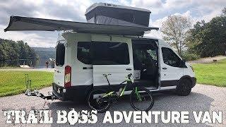 Custom Mountain Bike Adventure Van | The Boss Mobile