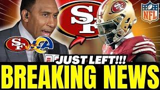 BREAKING NEWS!  CONFIRMED! SAN FRANCISCO 49ERS NEWS TODAY nfl 2024