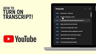 How to Enable Transcript on YouTube [EASY]