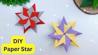 How To Make Easy Paper Christmas Star For Kids / Nursery Craft Ideas / Paper Craft Easy/ KIDS crafts