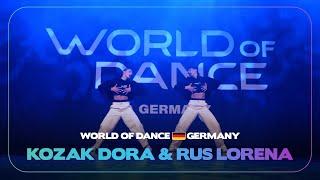 KOZAK DORA & RUS LORENA | Upper Division I World of Dance Dortmund 2024 #WODE24