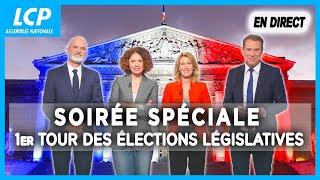 Soirée spéciale 1er tour des élections législatives - 30/06/2024