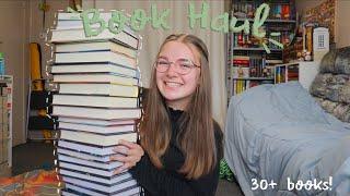 HUGE book haul! *I bought over 30 books*