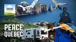 Ep. 366: Percé, Quebec | RV travel camping hiking kayaking rvlife rvliving gannet colony