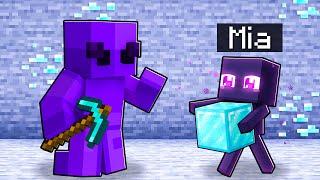 Playing Minecraft As A HELPFUL ENDERMAN!