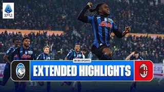 Atalanta vs. AC Milan: Extended Highlights | Serie A | CBS Sports Golazo