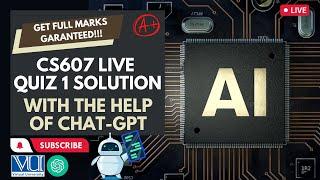 CS607 LIVE VU QUIZ 1| Get Full Marks Guaranteed ️ |  Hack  Quiz Firewall | Virtual University 