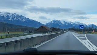 Driving In Switzerland | Spectacular Swiss View | Interlaken 