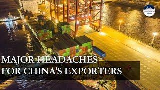 Chinese exporters struggle to balance between rising demand and global shipping crisis