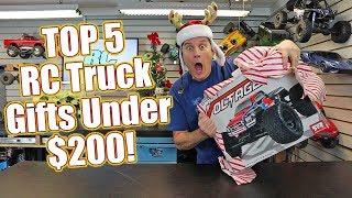 Top 5 RC Truck Gifts Under $200 - Give The Gift of Radio Control Excitement!  | RC Driver