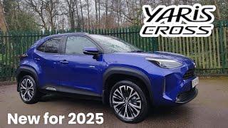 New 2025 Yaris Cross Excel in Juniper Blue + Compare to ICON - HYBRID Walkround Drive chr in 2024