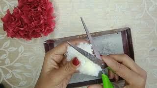 Easy pompom making ideas with fork/ Art and craft ideas/ diy craft ideas/ creative ideas#youtube