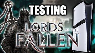 PS5 Pro: Lords of the Fallen Tested! This LOOKS AMAZING!