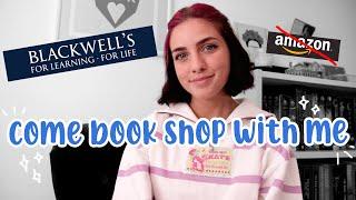 trying blackwell's | come book shopping with me #1