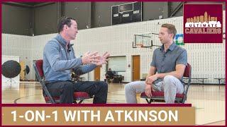 EXCLUSIVE interview w/ new Cleveland Cavaliers coach Kenny Atkinson