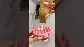 Hair care routine‍️ #haircare #asmr #hairgrowth #hairtips #satisfying #thatgirl #viral #aesthetic