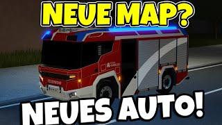 NEUES AUTO und NEUE MAP (vielleicht) | E-FEUERWEHR AUTO UPDATE | ROBLOX Deutsch