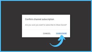 How to Add a Popup YouTube Subscribe Button to your Channel