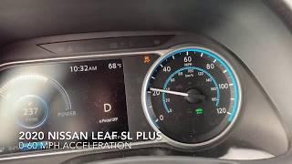 2020 Nissan Leaf SL Plus | 0-60 MPH