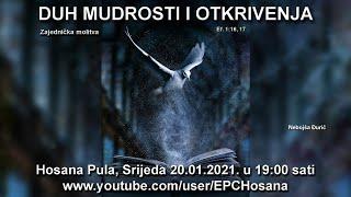 Prijenos uživo EPC Hosana Pula 20.01.2021.