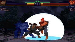 [TAS] Ryu VS Akuma (Street Fighter Zero 3 MIX)