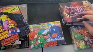 Real vs Fake? Some tips on how to spot fake retro video game boxes! SNES, N64.