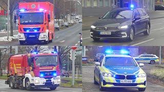 [BEST OF WINTER 2023] Einsatzfahrten aus Hannover | Feuerwehr Anderten, GW-ÖL, KDD, GW-MESS, UVM....