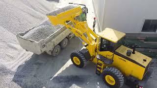 LTMG 5 Ton Wheel Loader  Work in Sand Field--Make Loading Smarter