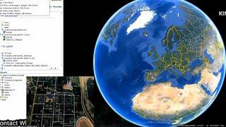 Google Earth Pro installation and interface