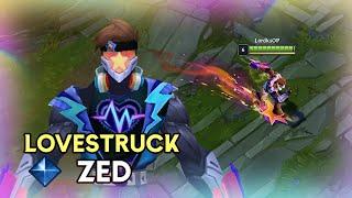 Lovestruck Zed League of Legends Custom Skin Showcase