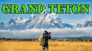 Landscape photography in the GRAND TETON MOUNTAINS - Nikon Z9