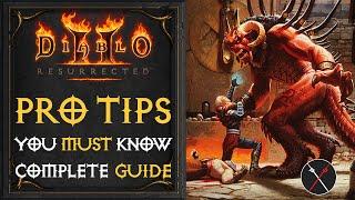 Diablo 2 Resurrected Beginner Guide - Things I Wish I Knew Before Playing 20 Years Ago