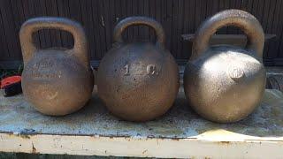 ОБЗОР СТАРИННОГО НЕМЕЦКОГО ТАМОЖЕННОГО ЦЕНТНЕРА REVIEW OF 50 KG AN OLD TIME GERMAN KETTLEBELL