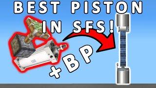 The BEST PISTON in SFS + BLUEPRINT! - Spaceflight Simulator