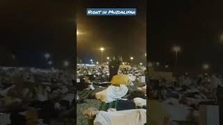 Night in MUZDALIFAH #hajj #shorts #muzdalifa