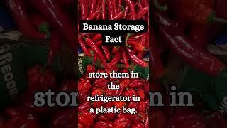 Banana Pepper Storage Fact