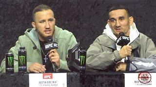 Justin Gaethje vs. Max Holloway Press Conference Highlights UFC 300