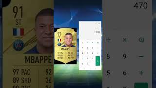 mbbape fifa card calculate