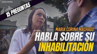 MARÍA CORINA MACHADO: ¿QUIÉN dice que NO me voy a INSCRIBIR?