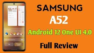 Samsung A52 One UI 4.0 Android 12 Update Full Review 54+ New Features