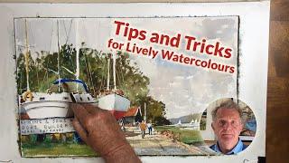 Tips and Tricks for Painting Lively Watercolours