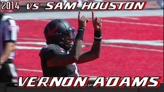 Vernon Adams Jr. vs Sam Houston St. 2014