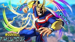So I DESTROYED Half The Lobby As All Might In My Hero Ultra Rumble…