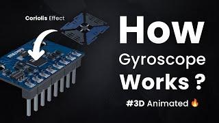 How Gyroscope Sensor Works ?  | 3D Animated 