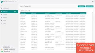 MS Phone Extractor 11in1 Social Media Leads Scraper