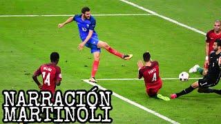 Poste de GIGNAC FRANCIA vs PORTUGAL final Euro 2016 (FULL HD)
