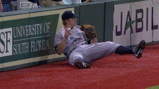 NYY@TB: Reynolds makes a gorgeous sliding catch