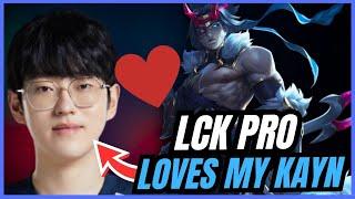 Carrying A LCK Midlaner With Kayn - Rank 1 Kayn In Korea